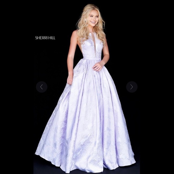Sherri Hill Dresses & Skirts - Sherri Hill Floral Purple Prom Dress